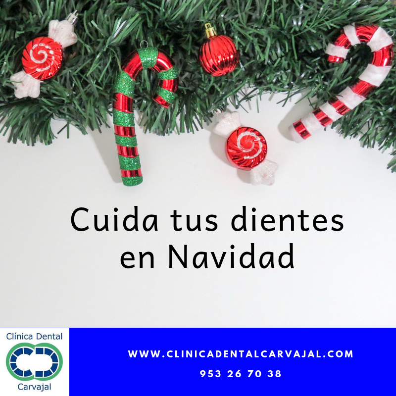Cómo Cuidar los dientes en Navidad. Clínica Dental Carvajal, Jaén