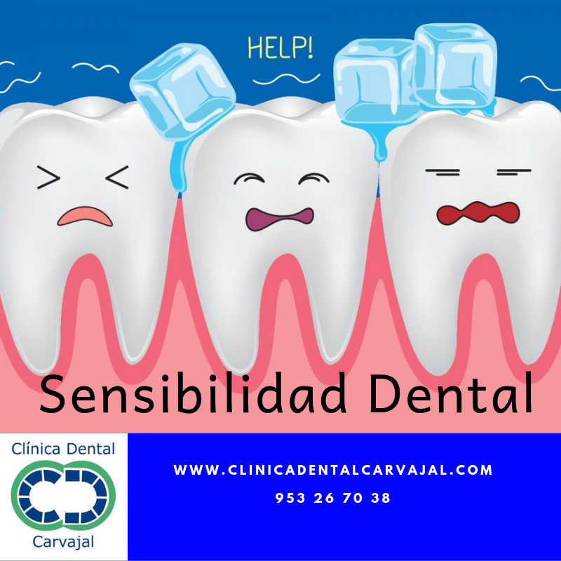 Sensibilidad dental, soluciones en Clínica dental Carvajal, Jaén